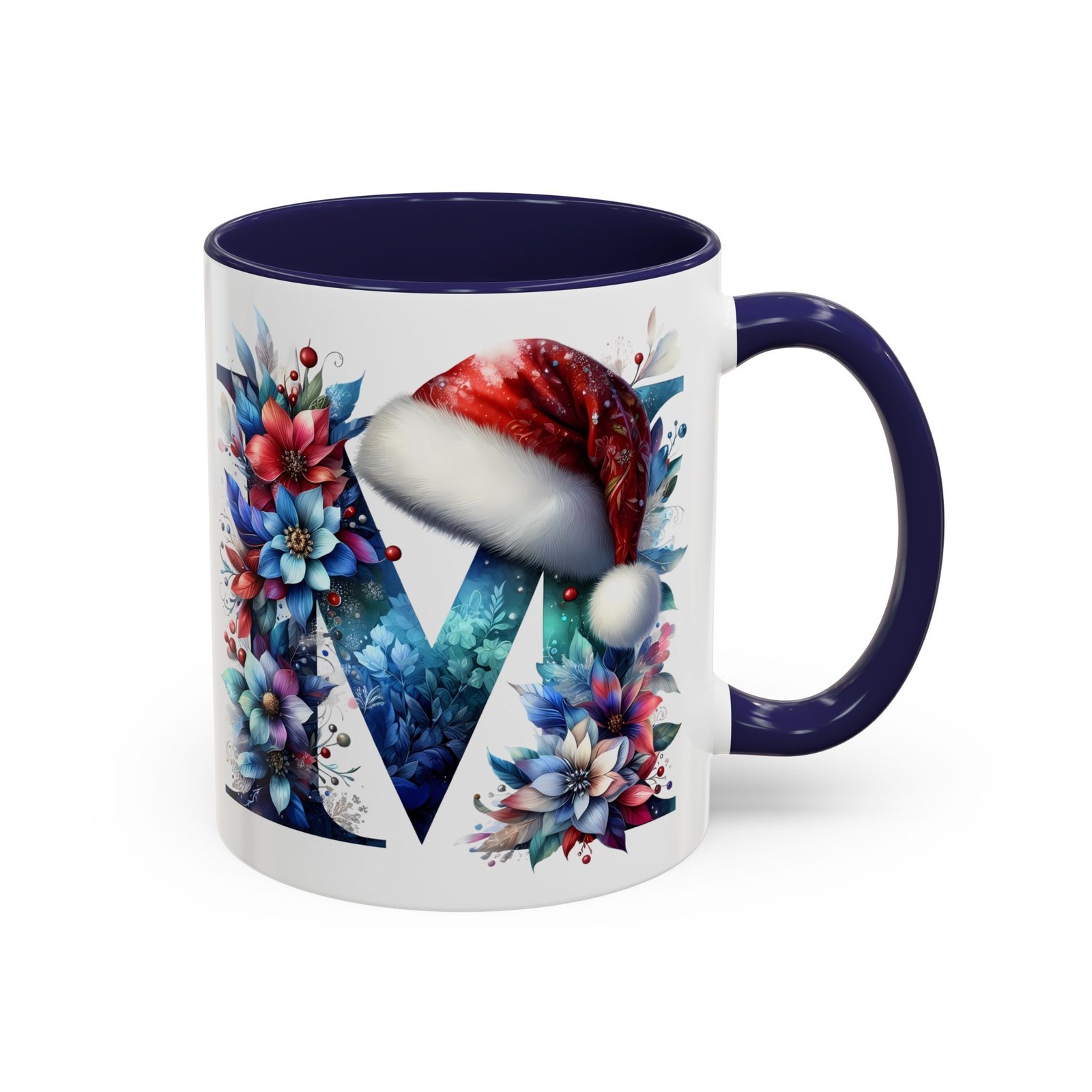 🦌 🎄 Karácsonyi Bögre – M betű | Téli Kollekció - Image 4