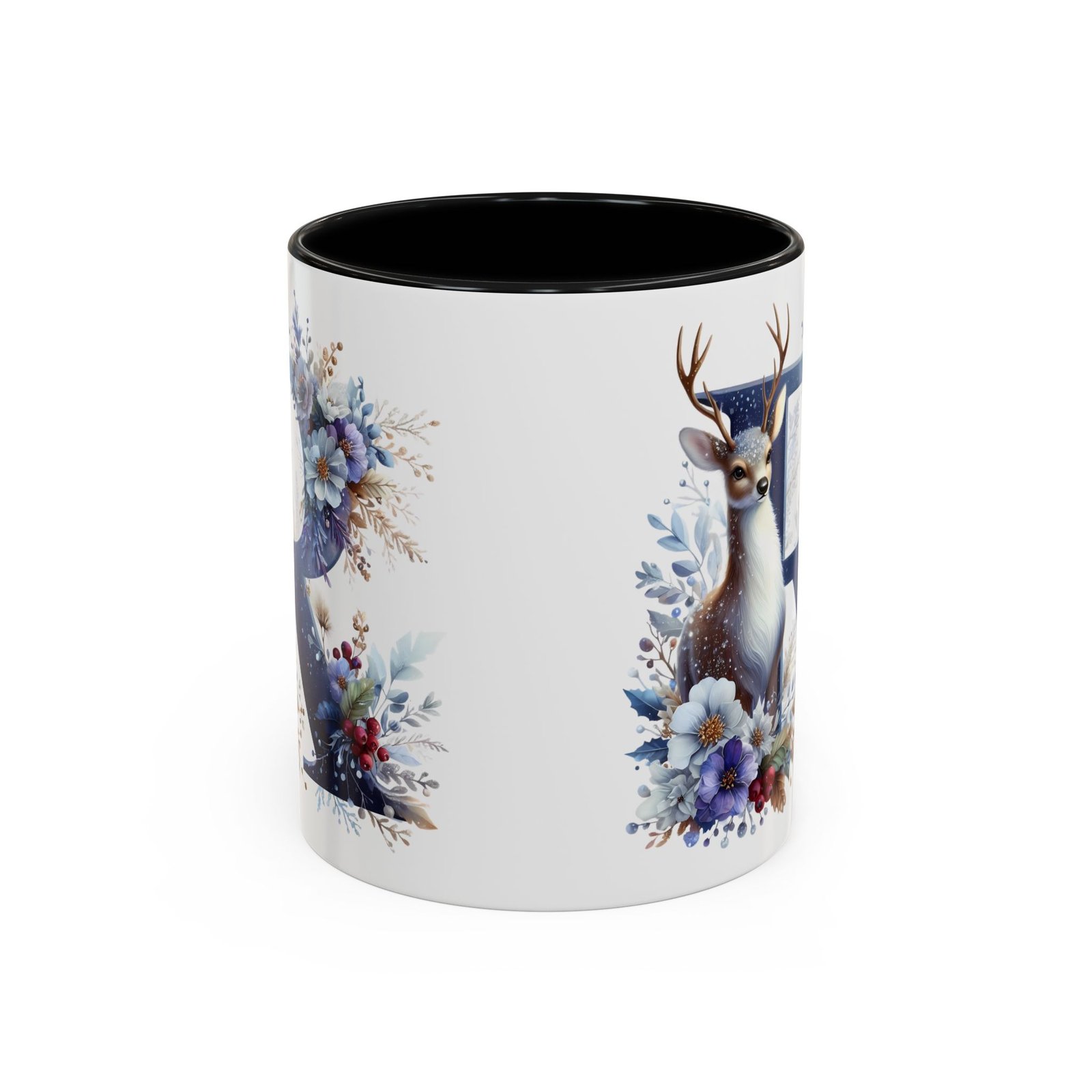 🦌 🎄 Karácsonyi Bögre – R betű | Téli Kollekció - Image 2