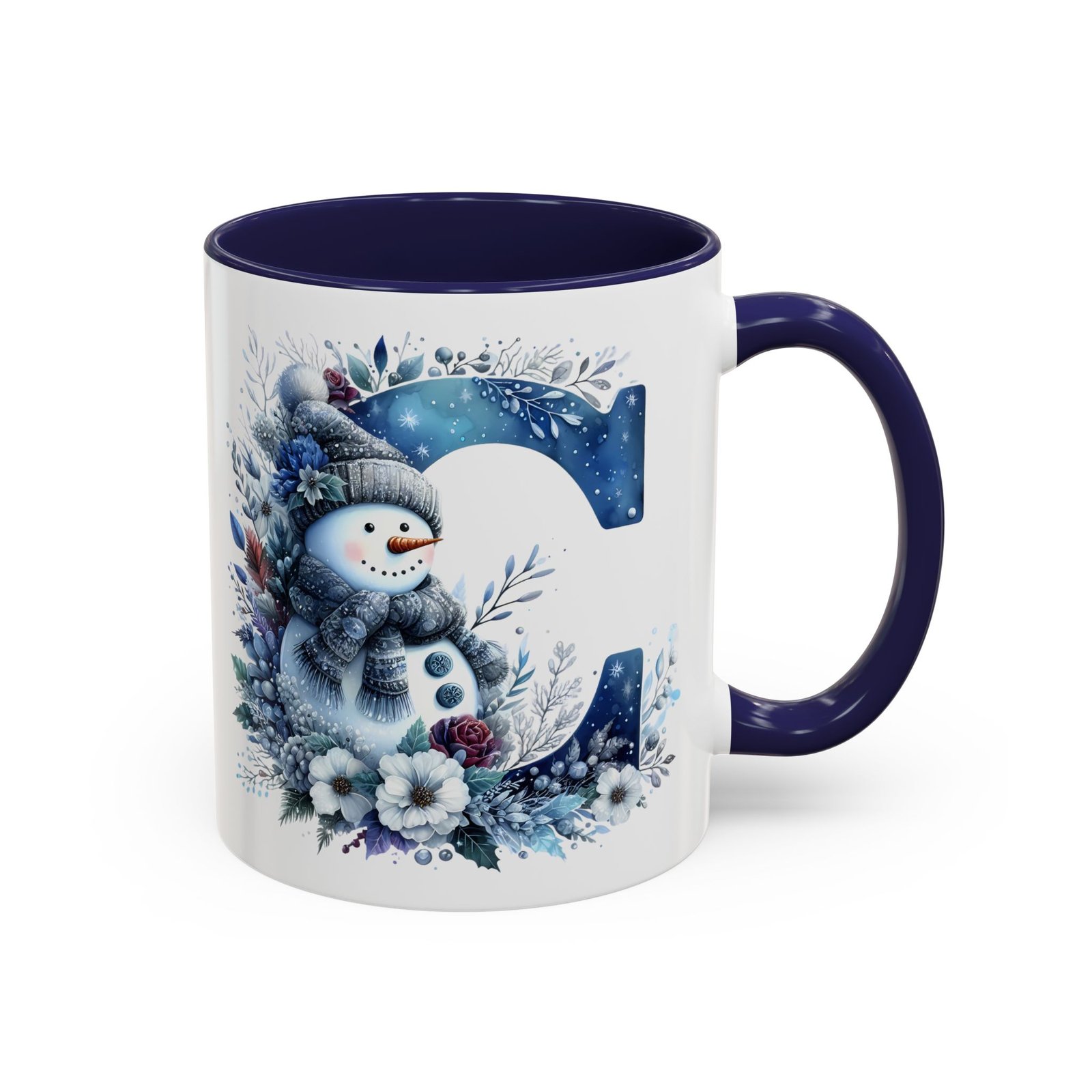 🦌 🎄 Karácsonyi Bögre – C betű | Téli Kollekció - Image 6