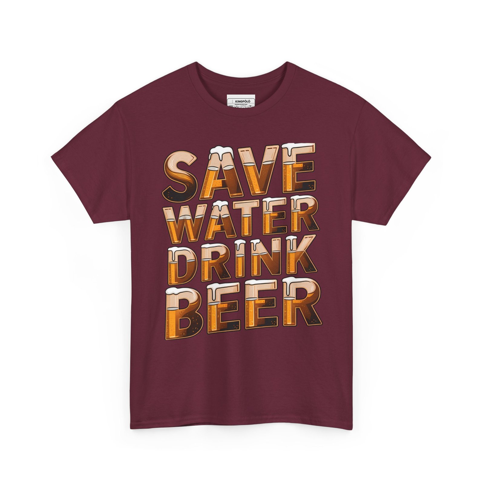 Save Water Drink Beer Unisex Tee - Image 7