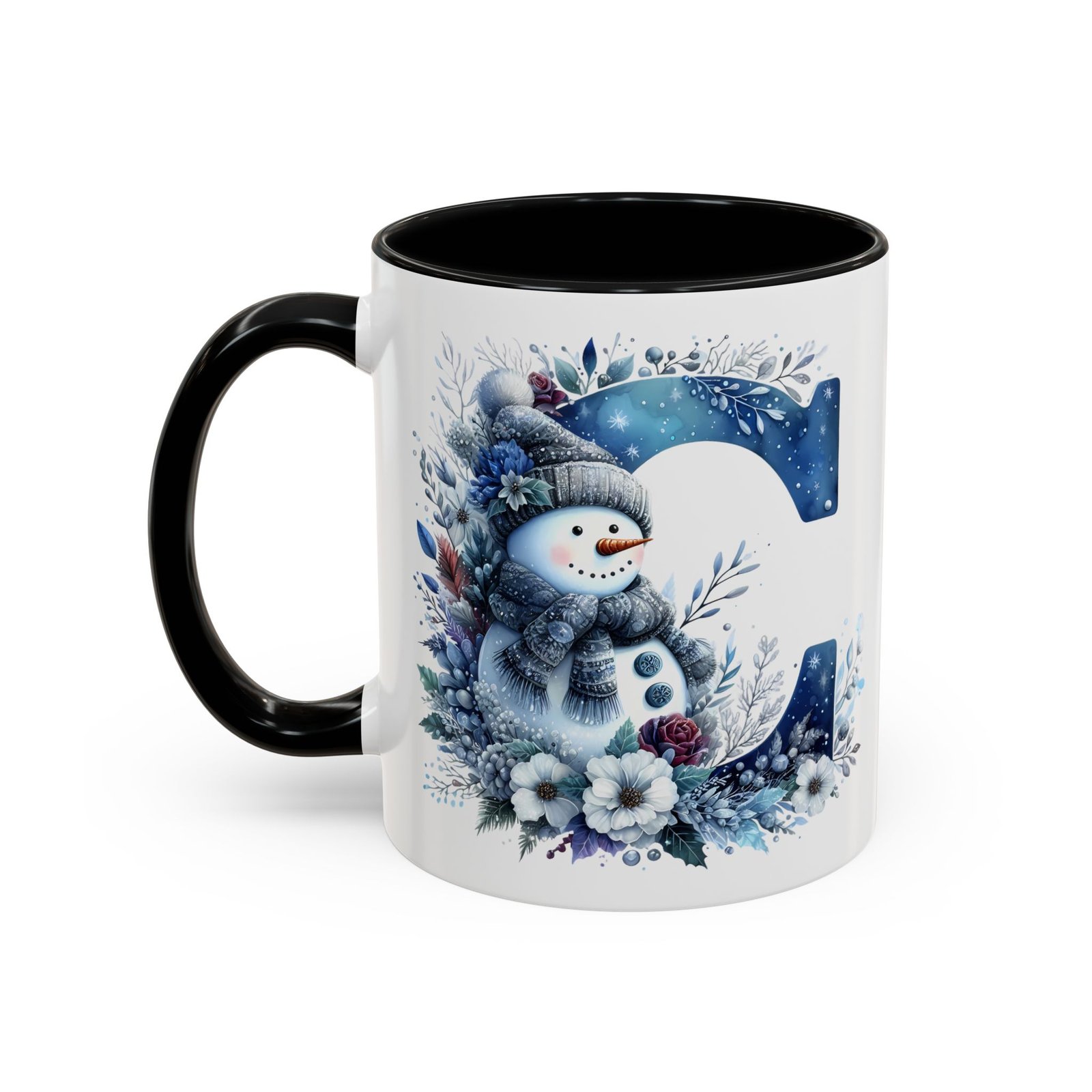 🦌 🎄 Karácsonyi Bögre – C betű | Téli Kollekció - Image 4