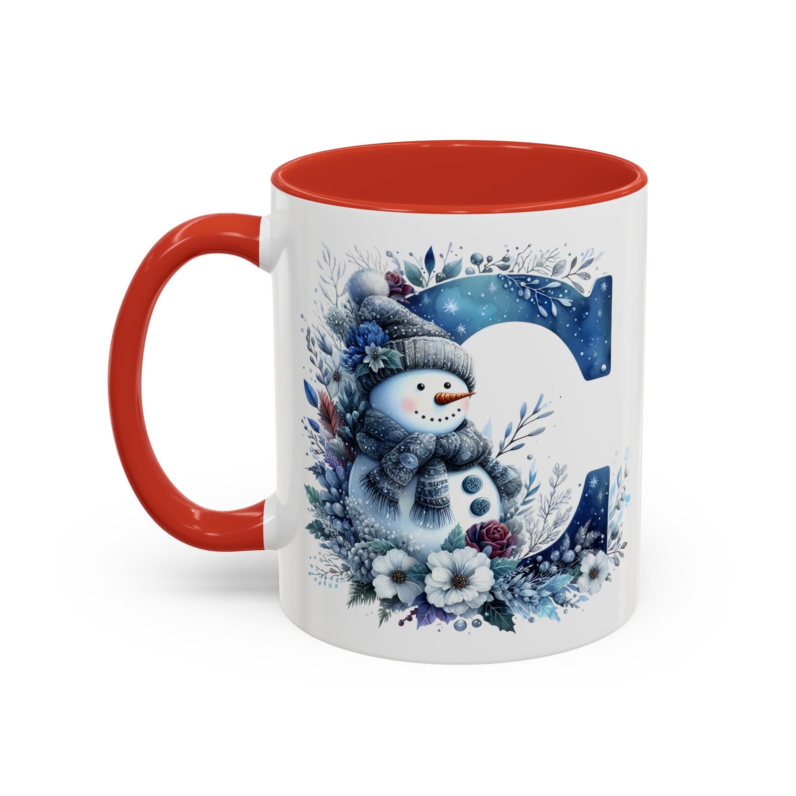 🦌 🎄 Karácsonyi Bögre – C betű | Téli Kollekció - Image 12