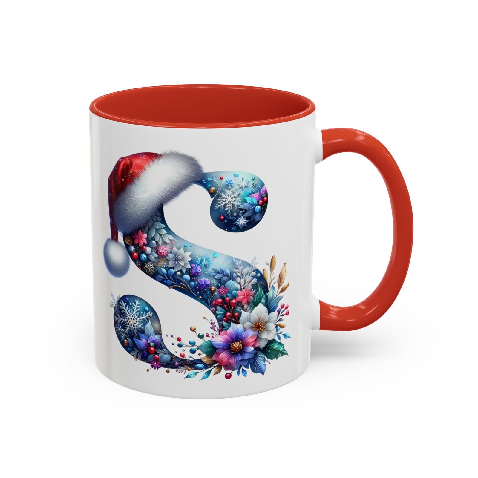 🦌 🎄 Karácsonyi Bögre – S betű | Téli Kollekció - Image 9