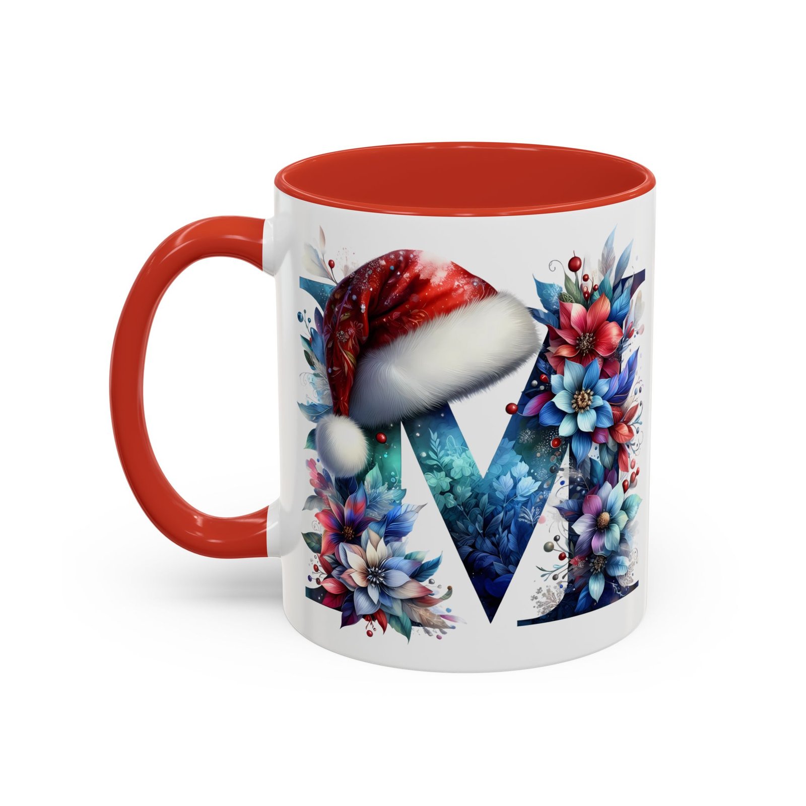 🦌 🎄 Karácsonyi Bögre – M betű | Téli Kollekció - Image 6