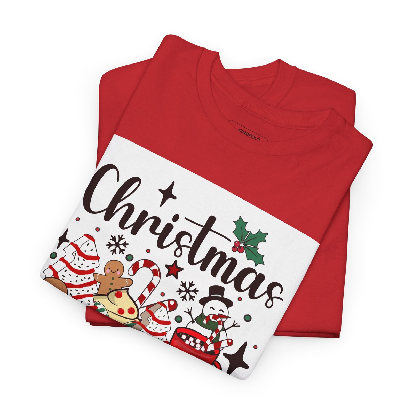 Karácsonyi Póló Unisex – „Calories Don’t Count” - Image 10