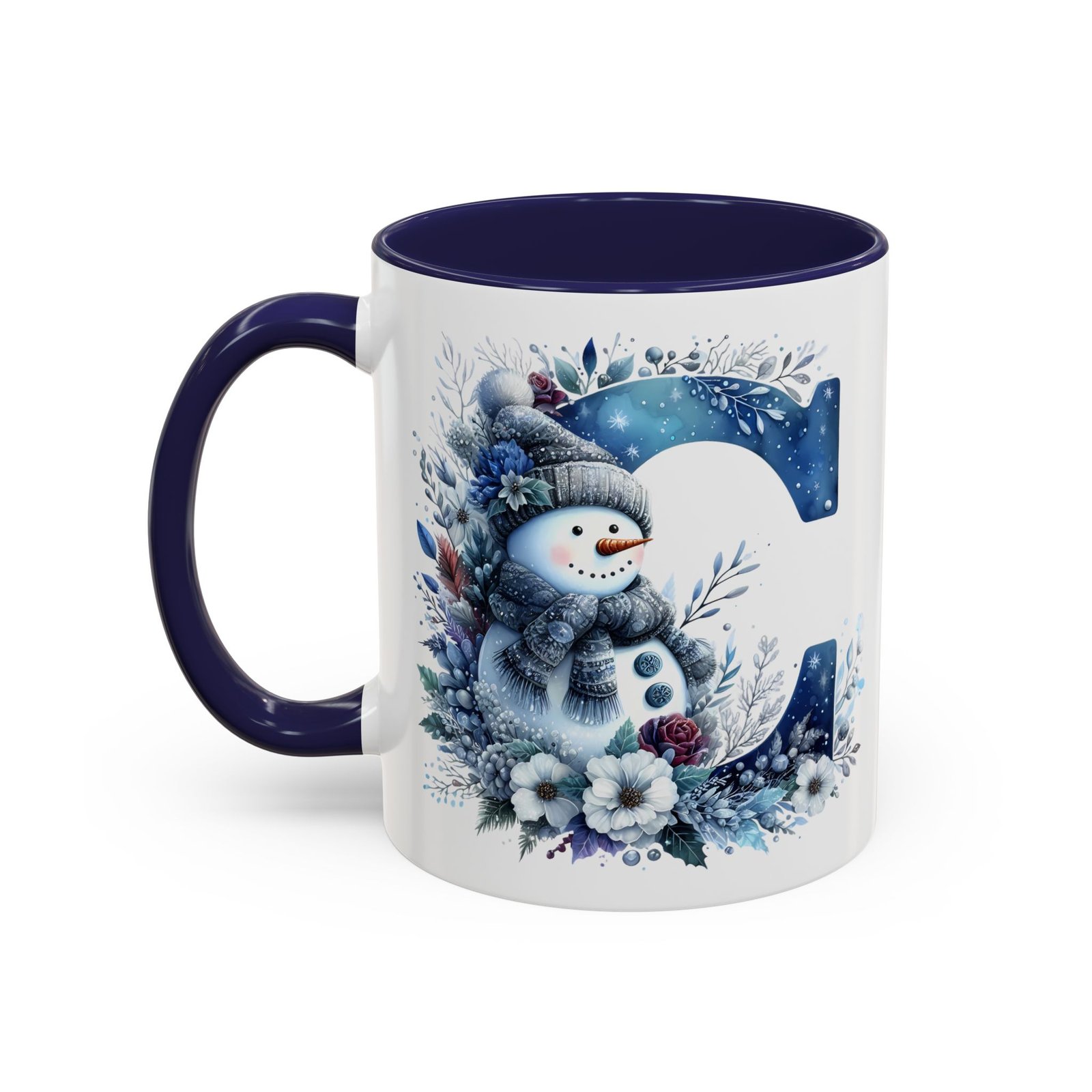 🦌 🎄 Karácsonyi Bögre – C betű | Téli Kollekció - Image 7