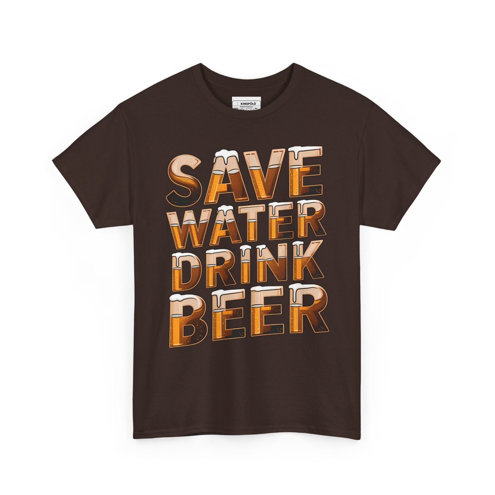 Save Water Drink Beer Unisex Tee - Image 12